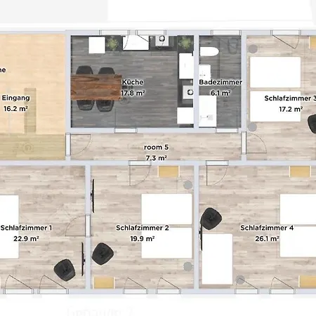 アパート Sali Homes - ノイエンシュタット・アム・コッハー